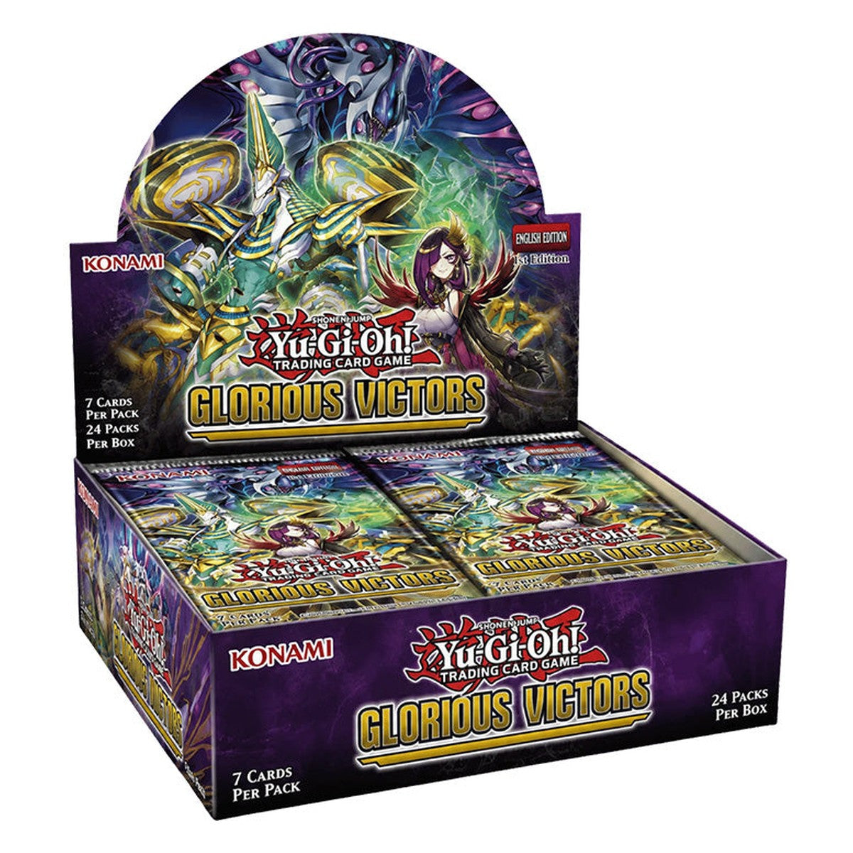 Glorious Victors Booster Box (1st Edition) | YU-GI-OH! | Inglés (Preventa)