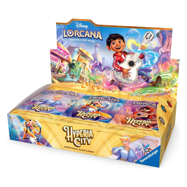 Hyperia City Booster Box | DISNEY LORCANA | Inglés (Preventa)