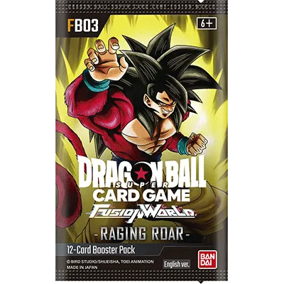 Booster Box FB03 | Raging Roar | Fusion World | DRAGON BALL | Anglais