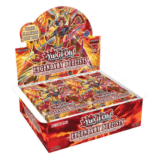 Legendary Duelists: Soulburning Volcano Booster Box (1st Edition) | YU-GI-OH! | Anglais