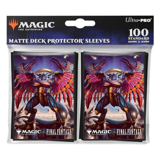 Protège-cartes mats Ultra PRO MTG Final Fantasy – Summon Bahamut (100 pièces)