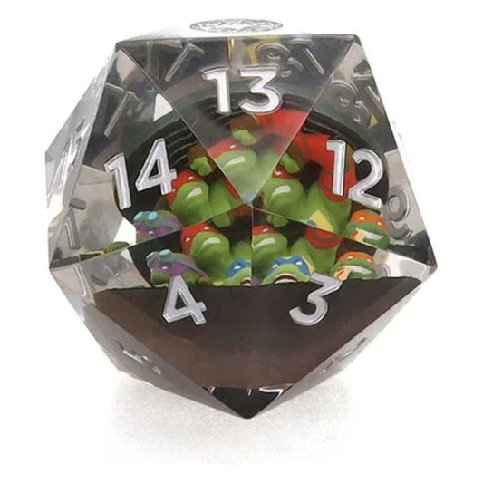 Contador de Vidas Sirius Dice MTG Teenage Mutant Ninja Turtles Spindown D20 de 55 mm