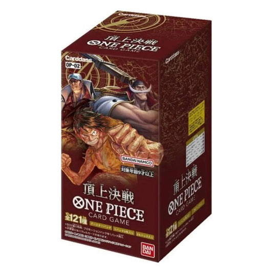 OP-02 Booster Box | ONE PIECE | Paramount War | Japonés
