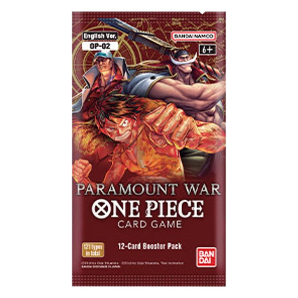OP-02 Booster Pack | ONE PIECE | Paramount War | Inglés