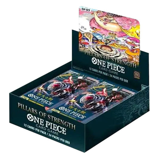 OP-03 Booster Box | ONE PIECE | Pillars of Strength | Inglés