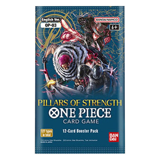 OP-03 Booster Pack | ONE PIECE | Pillars of Strength | Inglés