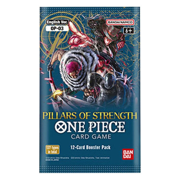 OP-03 Booster Pack | ONE PIECE | Pillars of Strength | Inglés