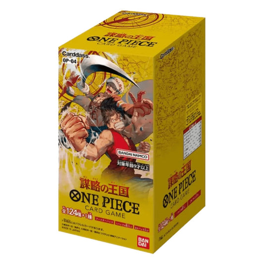 OP-04 Booster Box | ONE PIECE | Kingdoms of Intrigue | Japonés