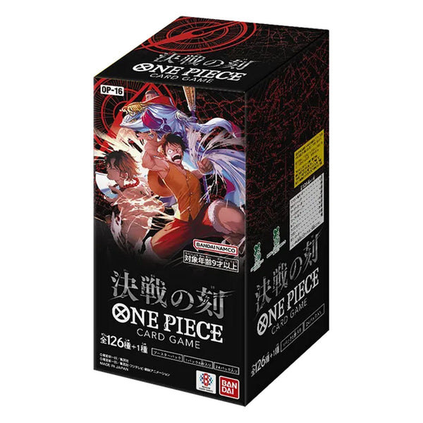 OP-16 Booster Box | ONE PIECE | The Time of Battle | Japonais