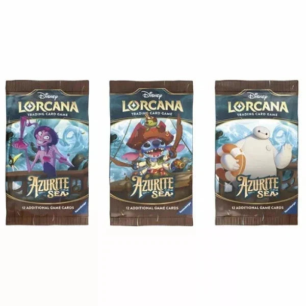 Descubre el Booster Pack Azurite Sea de Lorcana