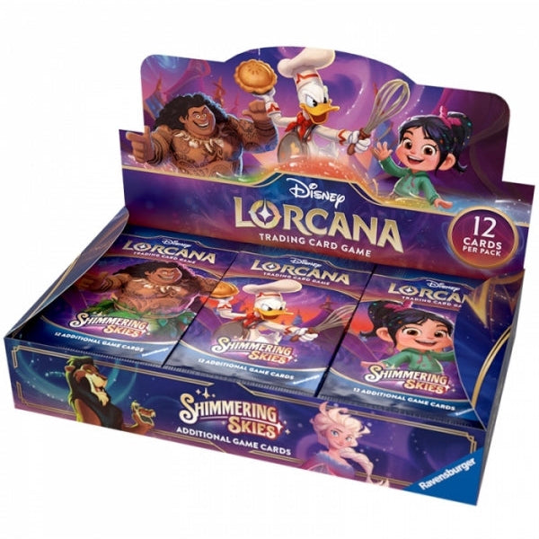 LORCANA: Shimmering Skies Booster Box - Edición en inglés