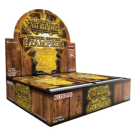 Quarter Century Stampede Booster Box | YU-GI-OH! | Anglais
