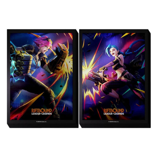 Fundas Oficiales Riftbound – Vi vs. Jinx