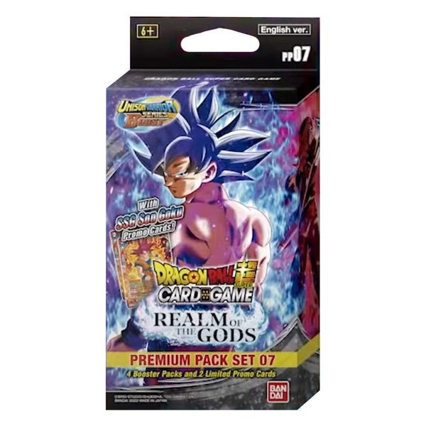 Realm of the Gods Premium Pack Set 07 [PP07] | DRAGON BALL | Inglés