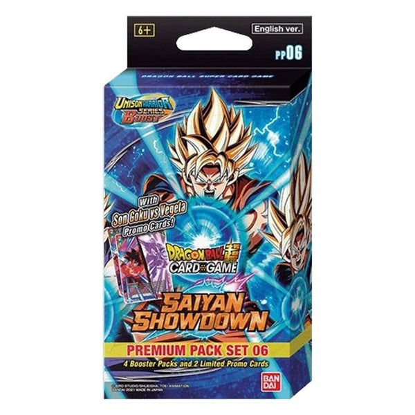 Saiyan Showdown Premium Pack Set 06 [PP06] | DRAGON BALL | Inglés