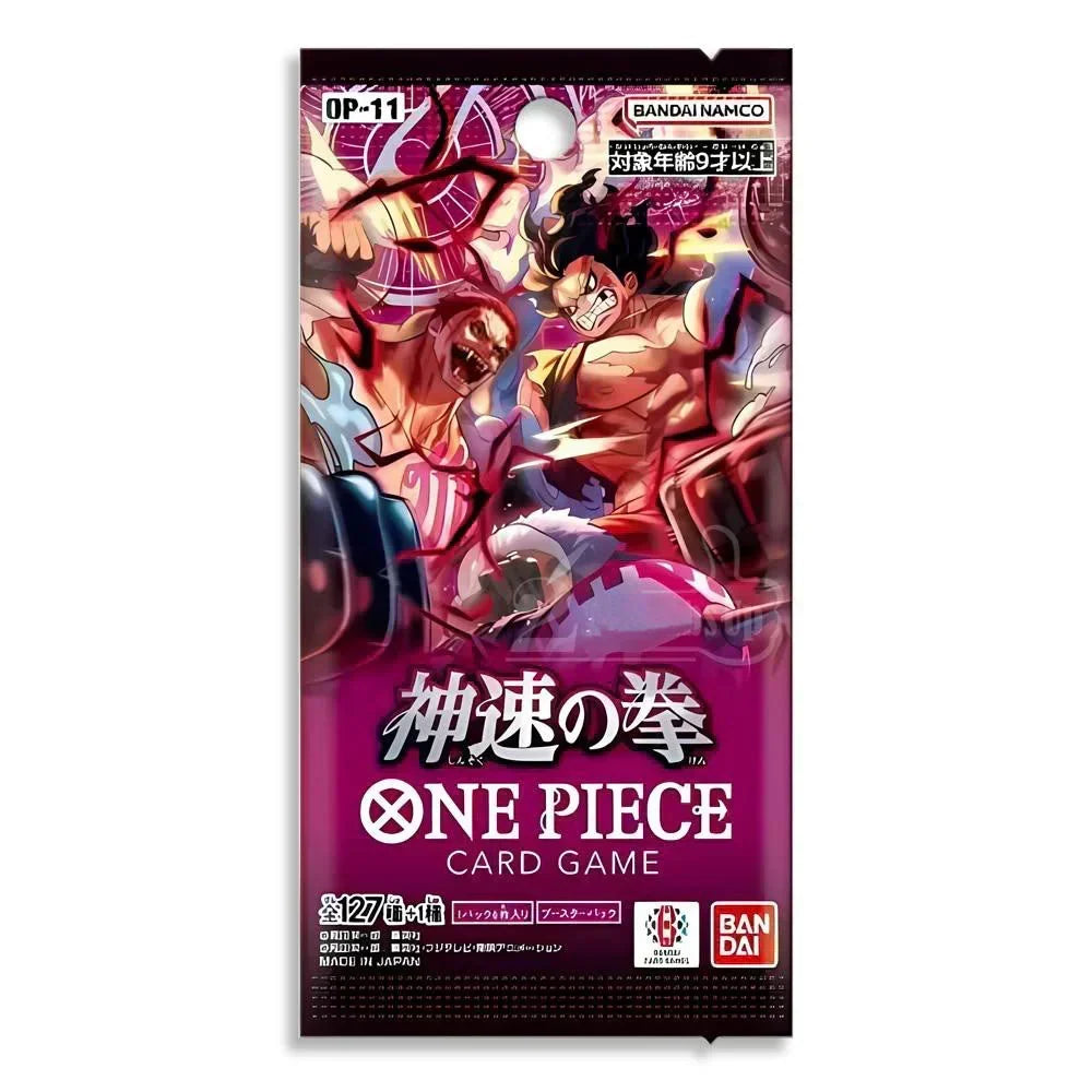 OP-11 Booster Box | ONE PIECE | A Fist of Divine Speed | Japonés