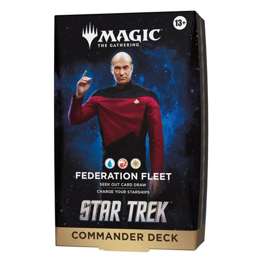 Star Trek Commander Deck - Federation Fleet | MAGIC: THE GATHERING | Inglés (Preventa)