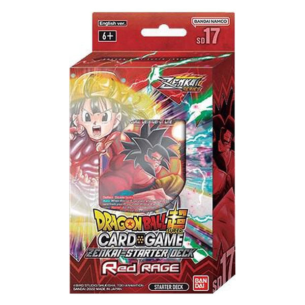Starter Deck 17 -RED RAGE- [DBS-SD17] | DRAGON BALL | Inglés