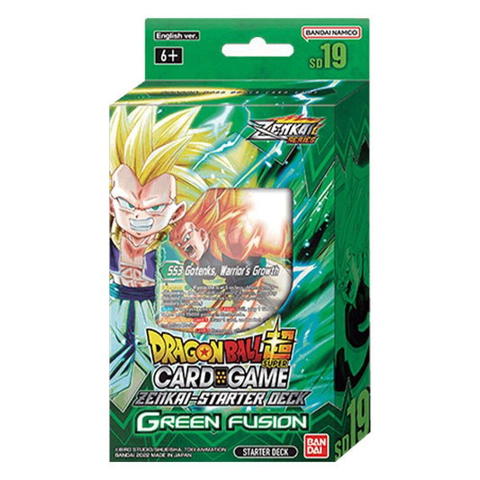 Starter Deck 19 -GREEN FUSION- [DBS-SD19] | DRAGON BALL | Inglés