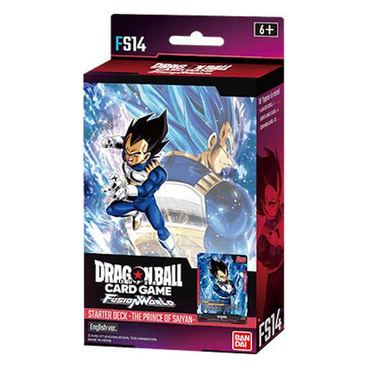 Starter Deck -The Prince of Saiyan- [FS14] | Fusion World | DRAGON BALL | Anglais (Précommande)