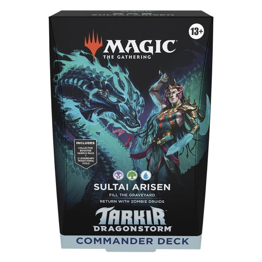 Tarkir: Dragonstorm Commander Deck - Sultai Arisen | MAGIC: THE GATHERING | Inglés