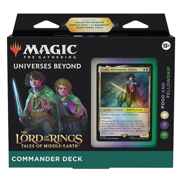 The Lord of the Rings: Tales of Middle-earth Commander Deck - Food and Fellowship | MAGIC: THE GATHERING | Inglés