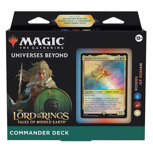 The Lord of the Rings: Tales of Middle-earth Commander Deck - Riders of Rohan | MAGIC: THE GATHERING | Inglés
