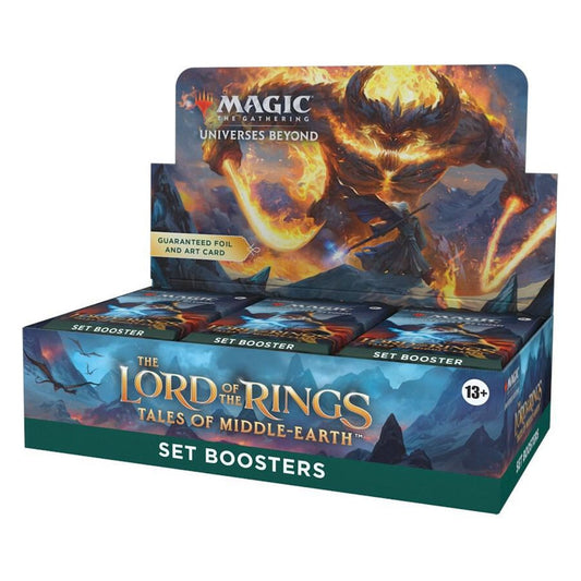 The Lord of the Rings: Tales of Middle-earth Set Booster Box | MAGIC: THE GATHERING | Inglés