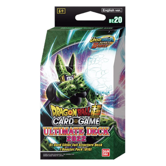 Ultimate Deck 2022 [DBS-BE20] | DRAGON BALL | Inglés