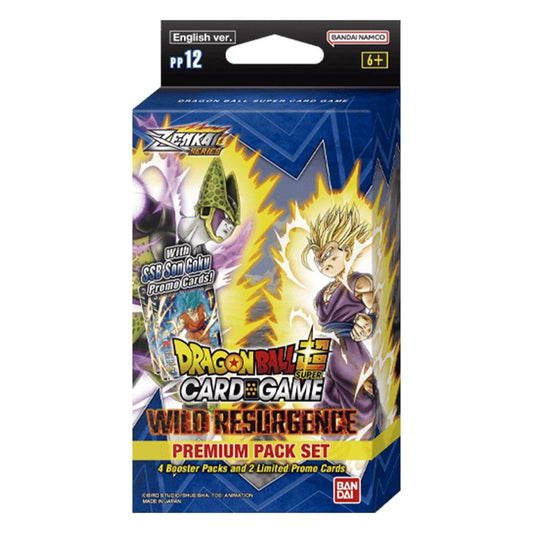Wild Resurgence Premium Pack Set 12 [PP12] | DRAGON BALL | Inglés
