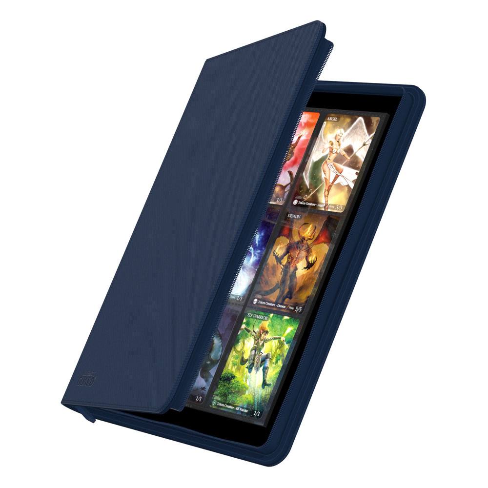 Carpeta de 9 bolsillos para 360 cartas, XenoSkin con cremallera - Gris | Ultimate Guard