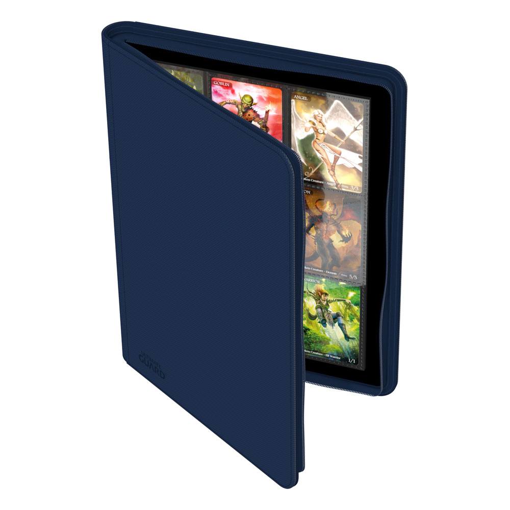 Carpeta de 9 bolsillos para 360 cartas, XenoSkin con cremallera - Gris | Ultimate Guard